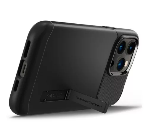 Spigen Slim Armor Apple iPhone 14 Pro Black tok, fekete