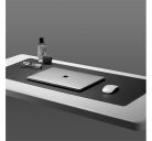 Spigen LD302 íróasztal alátét, egérpad, fekete