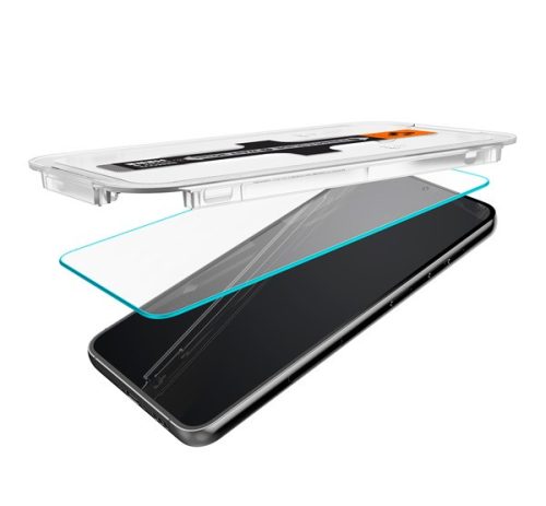 Spigen Glas.tR SLIM EZ Fit Samsung Galaxy S23+ tempered kijelzővédő fólia felhelyező kerettel (2db)