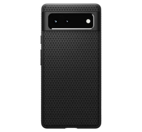 Spigen Liquid Air Google Pixel 6 tok, Matte Black, fekete