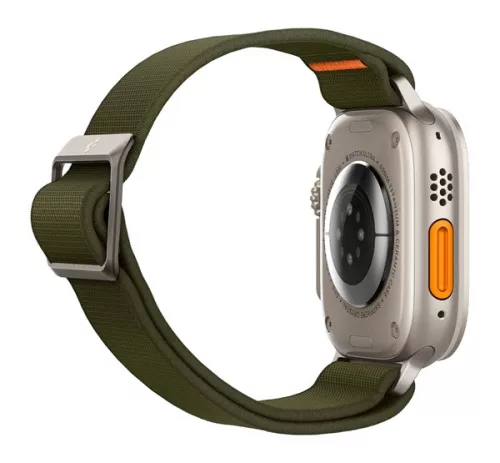 Spigen Lite Fit Ultra Apple Watch Ultra 3 / 2 / 1 49mm / 10 /  9 / 8 / 7 45mm / SE / 6 / 5 / 4 44mm / 3 / 2 / 1 42mm szövet szíj, keki