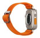 Spigen Lite Fit Ultra Apple Watch Ultra 2 / 1 49mm / 10 /  9 / 8 / 7 45mm / SE / 6 / 5 / 4 44mm / 3 / 2 / 1 42mm szövet szíj, narancs