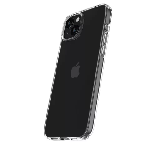 Spigen Liquid Crystal Apple iPhone 15 Plus tok, Crystal Clear, átlátszó