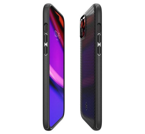 Spigen Mag Armor MagFit Apple iPhone 15 Plus tok, MagSafe, Matte Black, fekete