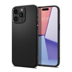   Spigen Liquid Air Apple iPhone 15 Pro tok, Matte Black, fekete