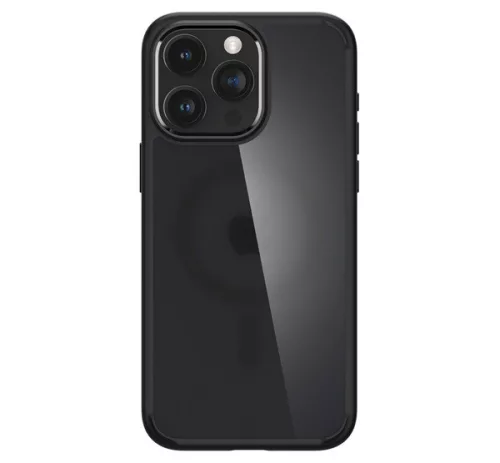 Spigen Ultra Hybrid MagFit Apple iPhone 15 Pro tok, MagSafe, Matte Black, fekete