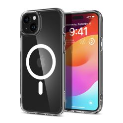   Spigen Ultra Hybrid MagFit Apple iPhone 15 / 14 / 13 tok, MagSafe, fehér