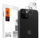 Spigen Glas.tR EZ Fit Optik Pro Apple iPhone 15/ iPhone 15 Plus, Tempered kameravédő fólia felhelyező kerettel (2db)