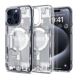   Spigen Ultra Hybrid Apple iPhone 15 Pro tok, Magsafe tok, Zero One tok, fehér
