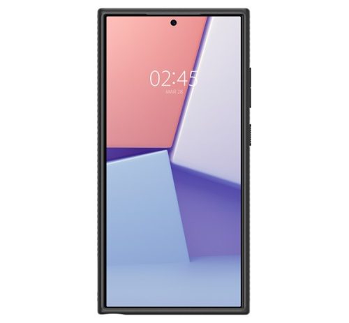 Spigen Liquid Air Samsung Galaxy S24 Ultra tok, Matte Black, fekete