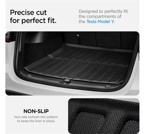 Spigen Tesla Model Y csomagtartó védő, fekete TL20-Y