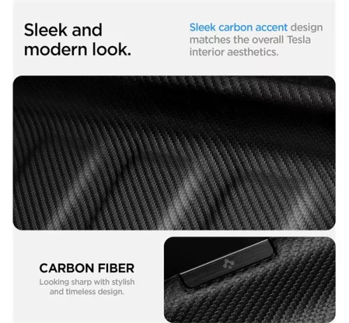 Spigen Tesla Model Y csomagtartó védő, fekete TL20-Y