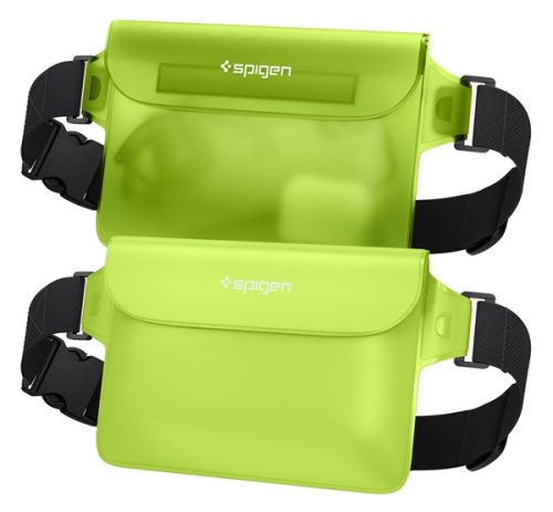 Spigen Aqua Shield A620  vízálló táska, kaktusz zöld (2db)
