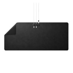 Spigen LD302M egérpad mágneses kábeltartóval, fekete 