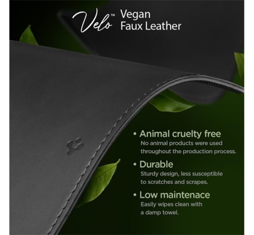 Spigen LD302M egérpad mágneses kábeltartóval, fekete 