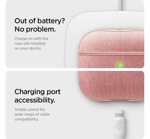 Spigen Urban Fit Apple AirPods (3. gen) tok, rozéarany