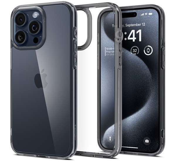 Spigen Ultra Hybrid iPhone 15 Pro Max tok Space Crystal (ACS06575)