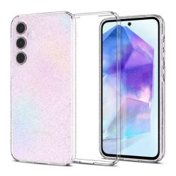   Spigen Liquid Crystal Glitter Samsung Galaxy A55 5G tok, átlátszó ACS07538