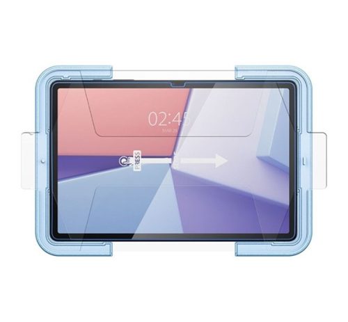 Spigen Glas.tR EZ Fit Samsung Galaxy Tab S9 / S9 FE / S10 FE Tempered glass üvegfólia felhelyező kerettel (1db)
