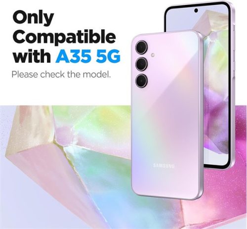 Spigen AlignMaster Glas.tR Samsung Galaxy A35 5G Tempered kijelzővédő fólia (2db)