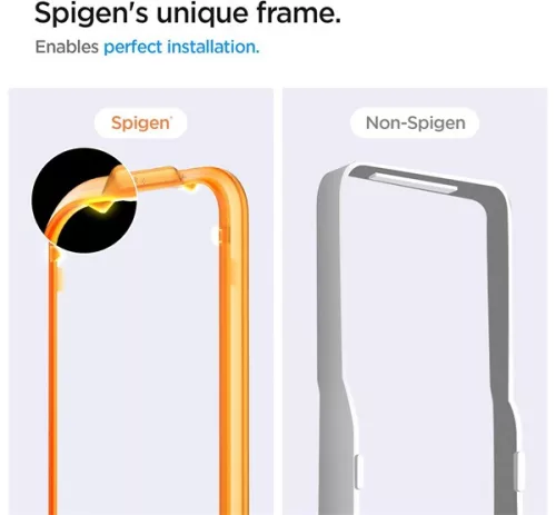 Spigen AlignMaster Glas.tR Samsung Galaxy A55 5G Tempered kijelzővédő fólia (2db)