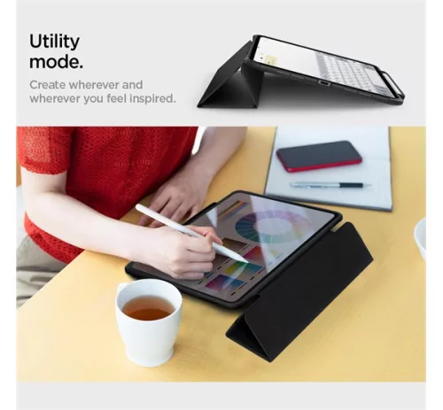Spigen Rugged Armor Pro iPad Pro 11" (2024 / 2025) tok, fekete