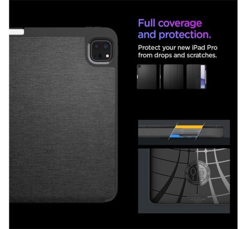 Spigen Urban Fit Urban Fit Apple iPad Pro 13 (2024) tok, fekete