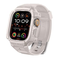   Spigen Rugged Armor Pro Apple Watch Ultra 2/1 (49mm)  tok/szíj, bézs