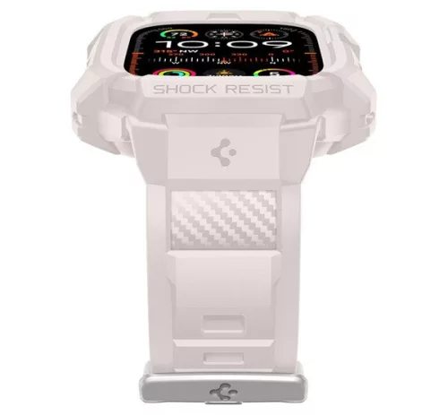Spigen Rugged Armor Pro Apple Watch Ultra 2 / 1 49mm tok / szíj, bézs