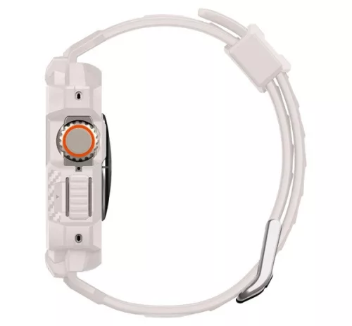 Spigen Rugged Armor Pro Apple Watch Ultra 2 / 1 49mm tok / szíj, bézs