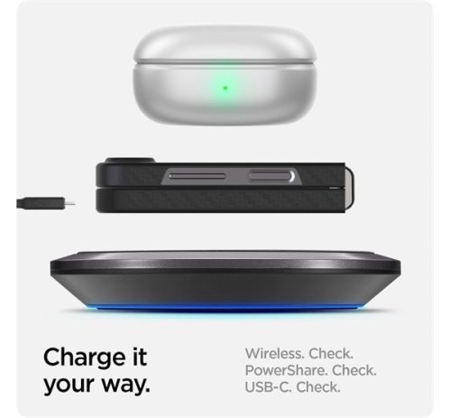 Spigen Air Skin Samsung Galaxy Flip 6 / Flip 7 FE tok Aramid, fekete