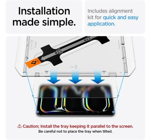 Spigen Paper Touch Apple iPad Pro 13" (2024) kijelzővédő fólia (1db)