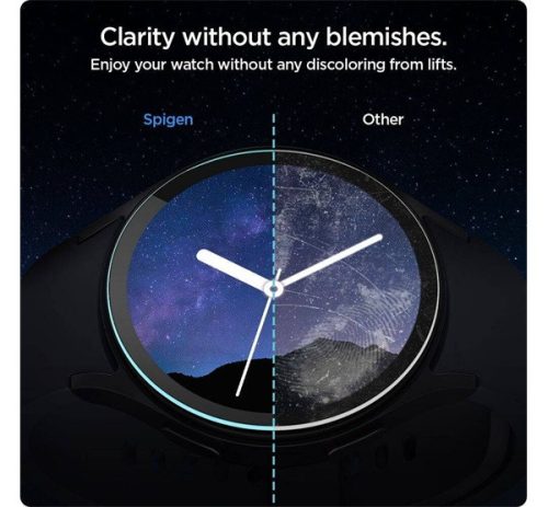 Spigen AlignMaster Glas.tR Samsung Galaxy Watch7 (40MM) Tempered kijelzővédő fólia (2db)