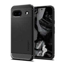 Spigen Rugged Armor Google Pixel 8A tok, Matte Black, fekete