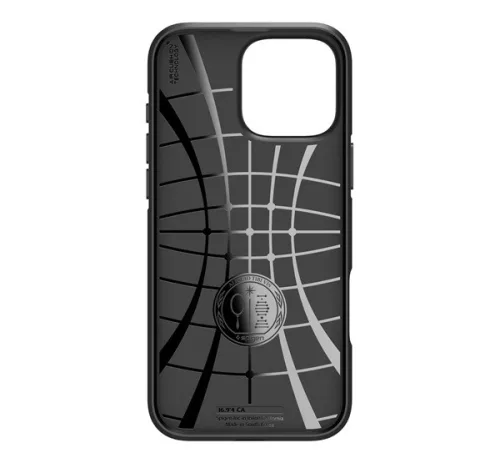 Spigen Core Armor Apple iPhone 16 Pro Max tok, Matte Black, fekete ACS08023