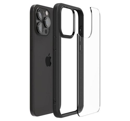 Spigen Ultra Hybrid Apple iPhone 16 Pro Max tok, Matte Black, fekete ACS07996