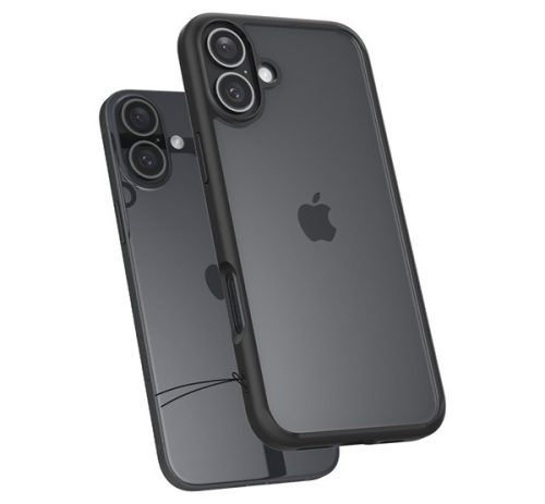 Spigen Ultra Hybrid Apple iPhone 16 Plus tok, Matte Black, fekete ACS08072