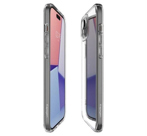 Spigen Ultra Hybrid Apple iPhone 16 Plus tok, Crystal Clear, átlátszó ACS08069