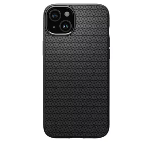Spigen Liquid Air Apple iPhone 16 Plus tok, Matte Black, fekete ACS08066