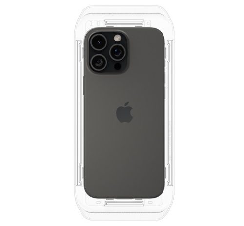 Spigen Glas.tR EZ Fit HD Apple iPhone 16 Pro Max / 17 Pro Max tempered kijelzővédő fólia felhelyező kerettel (1db)