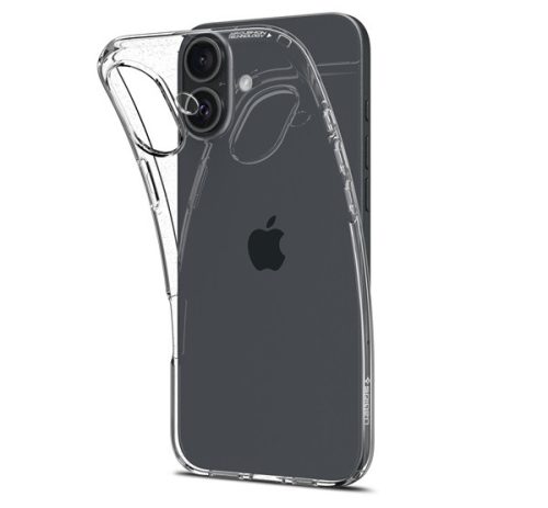 Spigen Liquid Crystal Apple iPhone 16 tok, Crystal Clear, átlátszó ACS08190