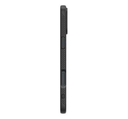 Spigen Liquid Air Apple iPhone 16 tok, Matte Black, fekete ACS08194