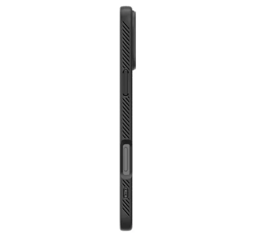 Spigen Liquid Air Apple iPhone 16 Pro Max tok, Matte Black, fekete ACS07988