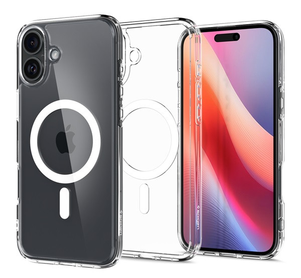 Spigen Case SPIGEN Ultra Hybrid Mag compatible with MagSafe for IPHONE 16 white