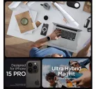 Spigen Ultra Hybrid MagFit Apple iPhone 16 Pro tok, MagSafe, Frost Clear, átlátszó