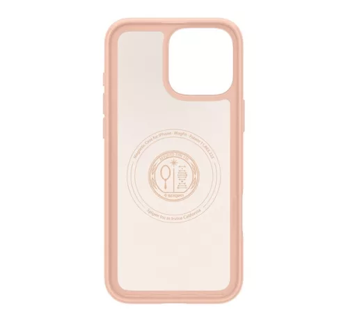 Spigen Thin Fit MagFit Apple iPhone 16 Pro Max tok, MagSafe, Rose Titanium, rózsaszín