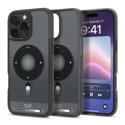   Spigen Ultra Hybrid MagFit Apple iPhone 16 Pro Max tok, MagSafe, Classic, fekete