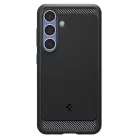 Spigen Rugged Armor MagFit Samsung Galaxy S25+ tok, Matte Black, fekete