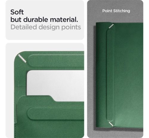 Spigen Valentinus S Laptop Sleeve tok, 14", zöld