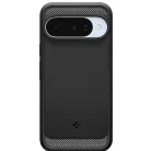 Spigen Rugged Armor MagFit Pixel 10 / Pixel 10 Pro tok, MagSafe, Matte Black, fekete